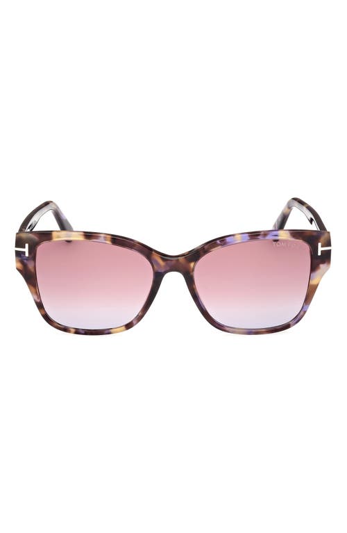 Tom Ford Elsa 55mm Butterfly Sunglasses