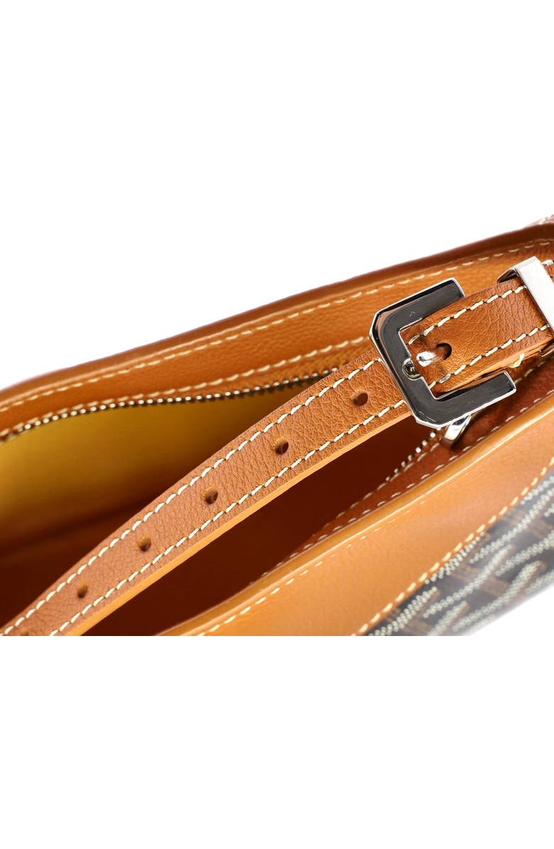 Pre-Owned Goyard Hirondelle Shoulder Bag Coated Canvas and Leather, Alternate, color, Brown