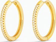Ivy & Pearl Co. The Luminelle Pavé Hoops