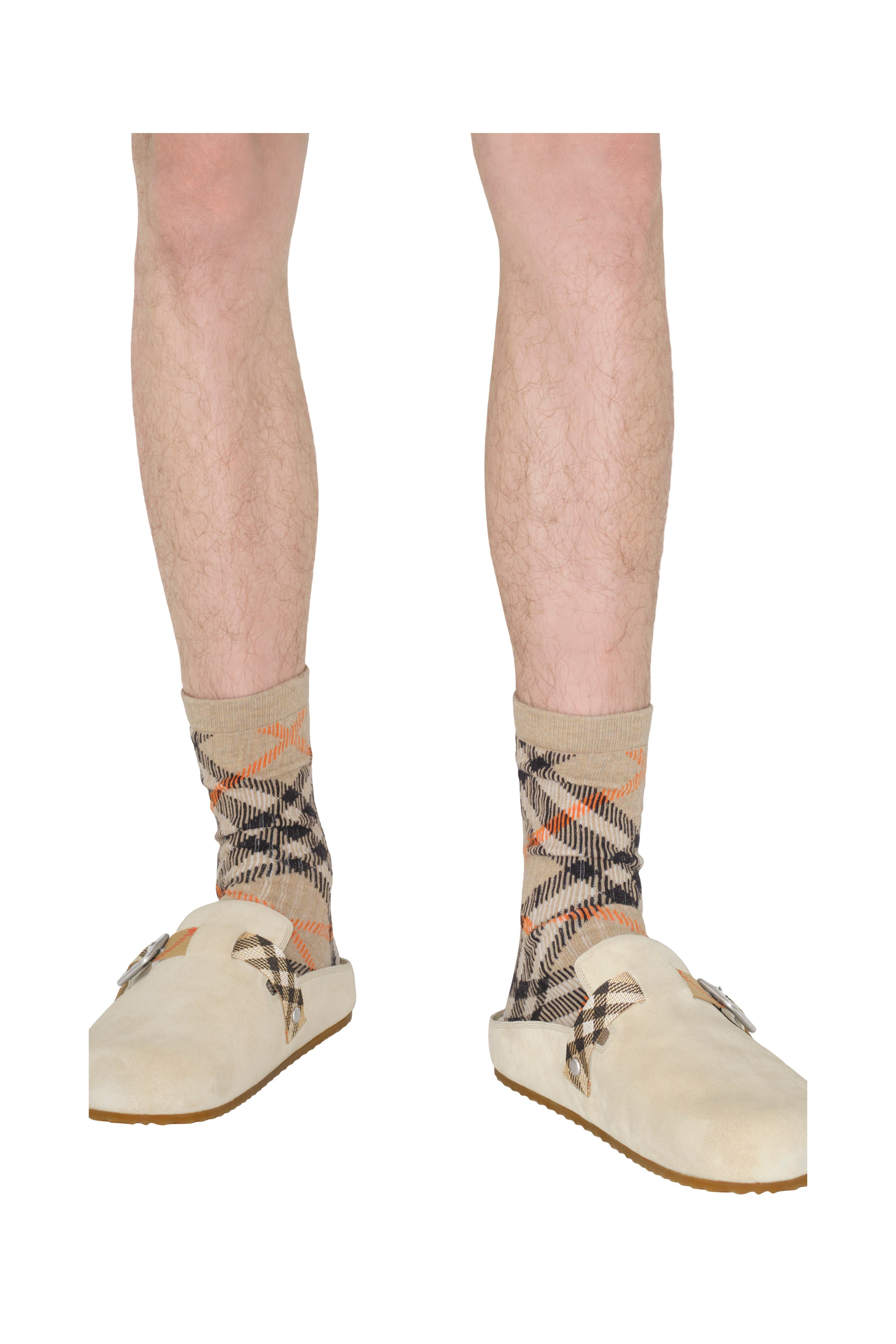 Burberry Suede Urchin Clogs, Alternate, color, Bake