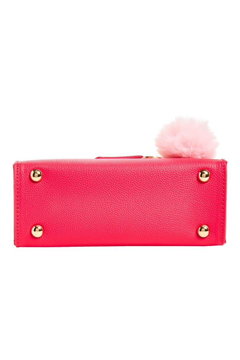 Kids' Glamour Purse Buckle Bag, Alternate, color, DARK PINK
