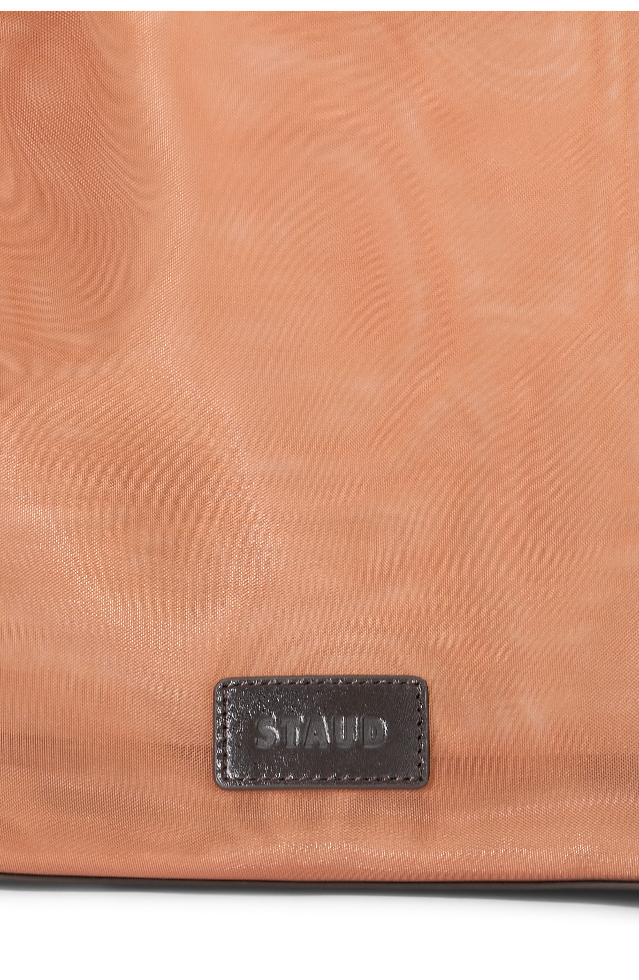 STAUD Large Christos Mesh Tote, Alternate, color, Camel