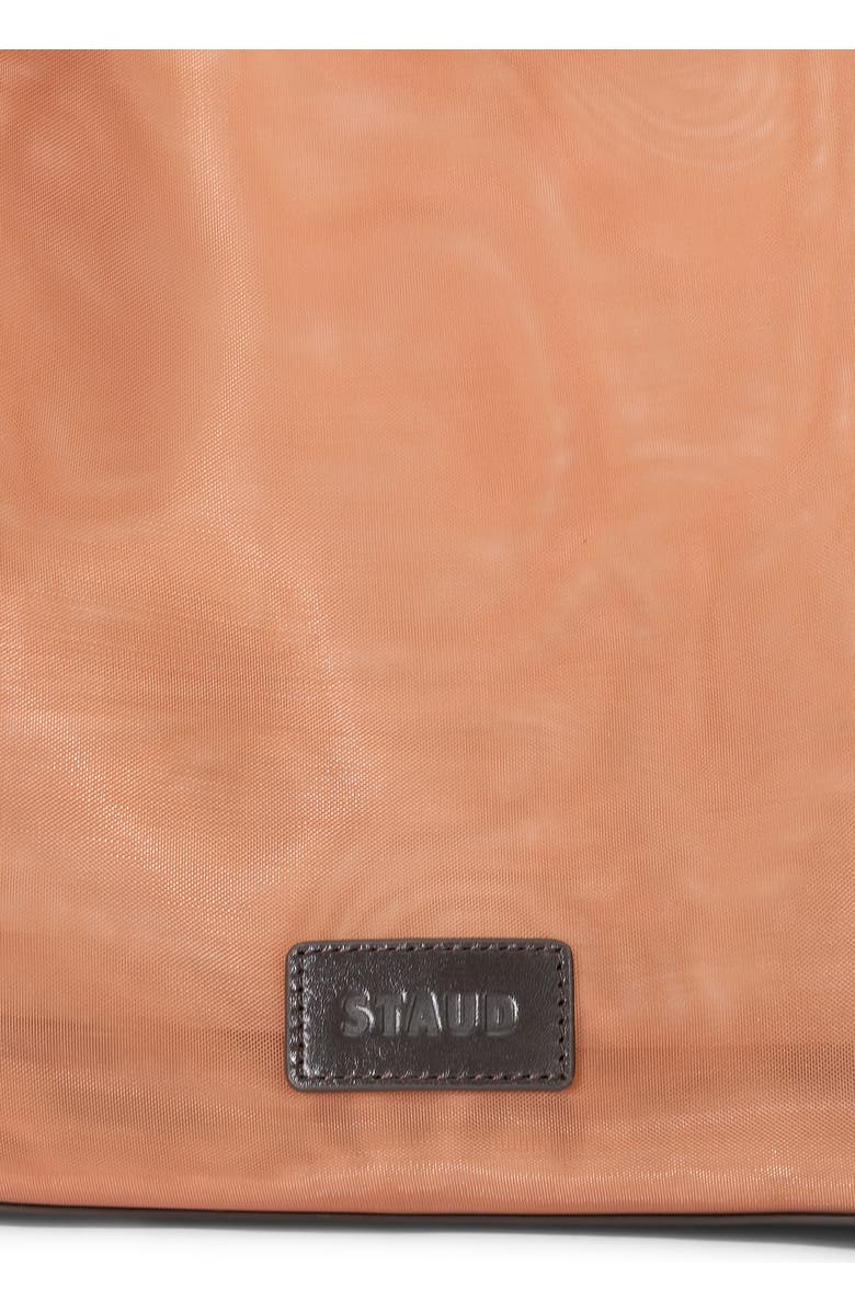 STAUD Large Christos Mesh Tote, Alternate, color, Camel