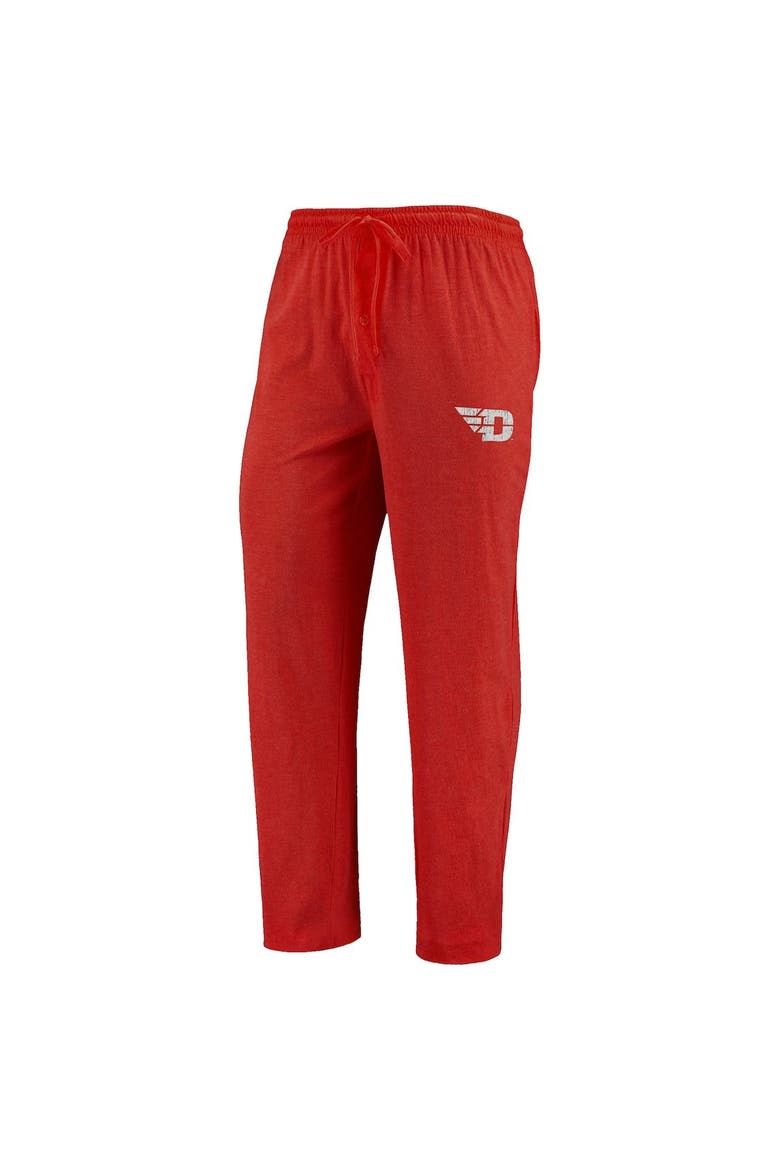 Men's Concepts Sport Red/Heathered Charcoal Dayton Flyers Meter Long Sleeve T-Shirt & Pants Sleep Set, Alternate, color, Red