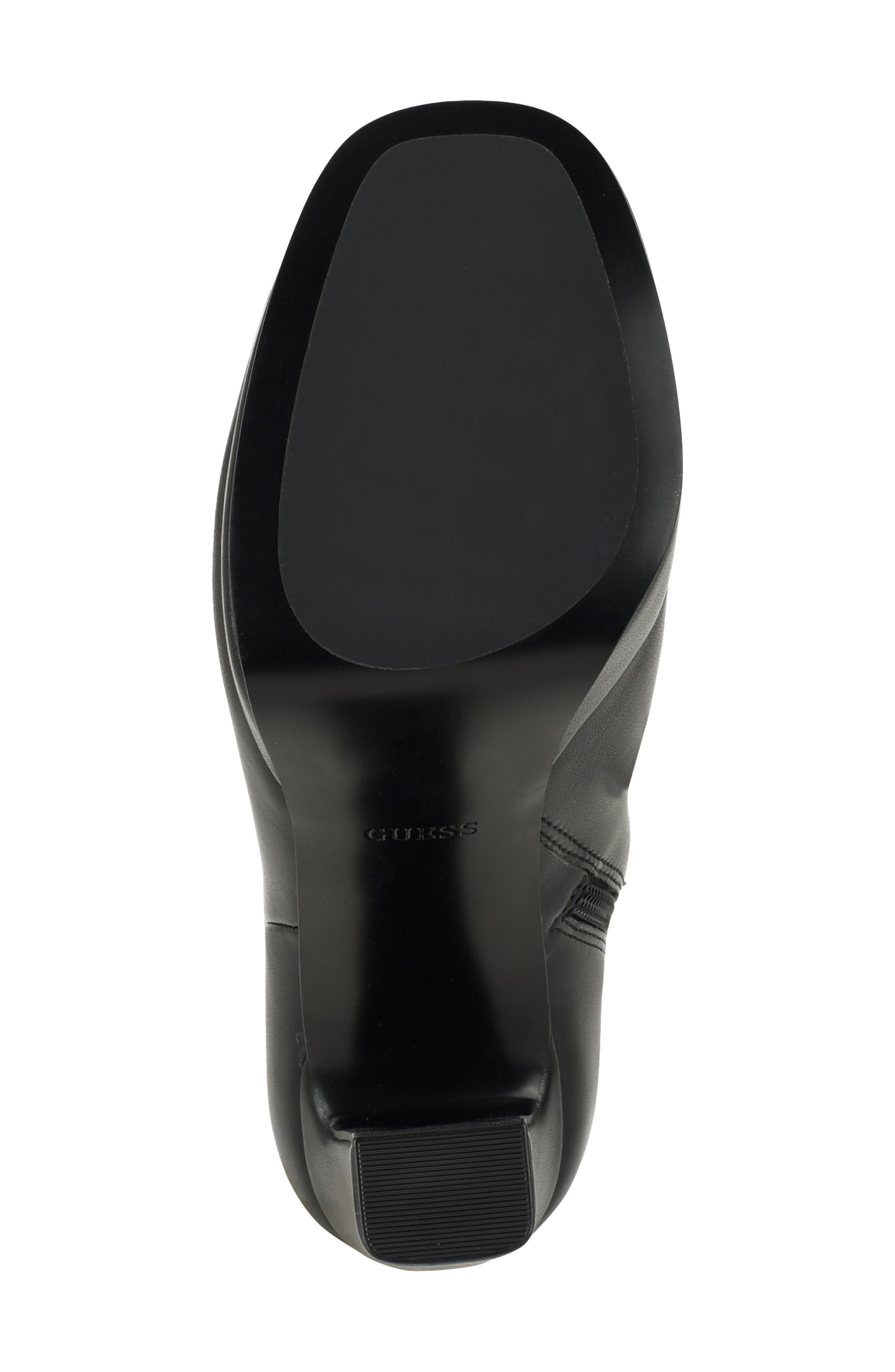 Daska Faux Leather Over the Knee Boot, Alternate, color, BLACK 001