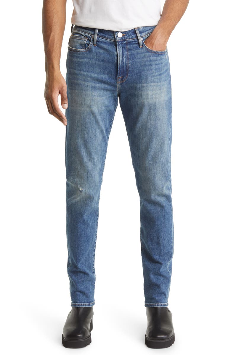 FRAME L'Homme Athletic Fit Jeans, Main, color,