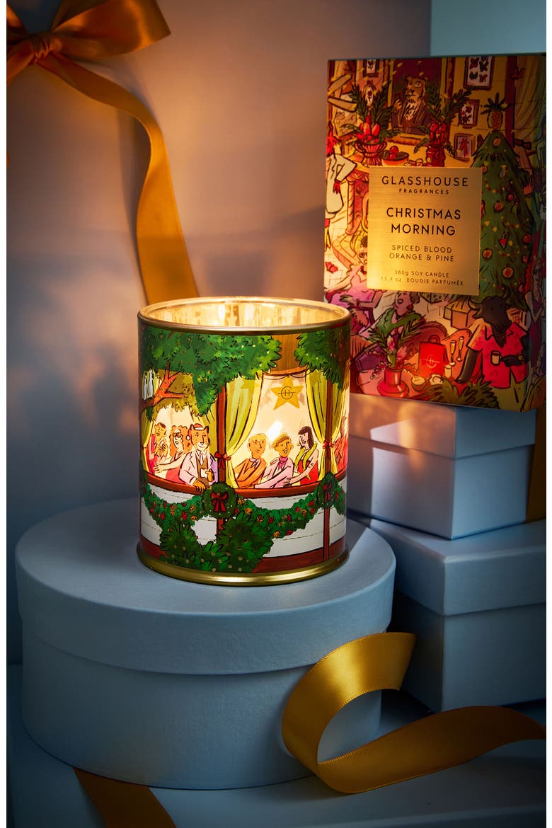 Glasshouse Fragrances Christmas Morning Spiced Blood Orange & Pine