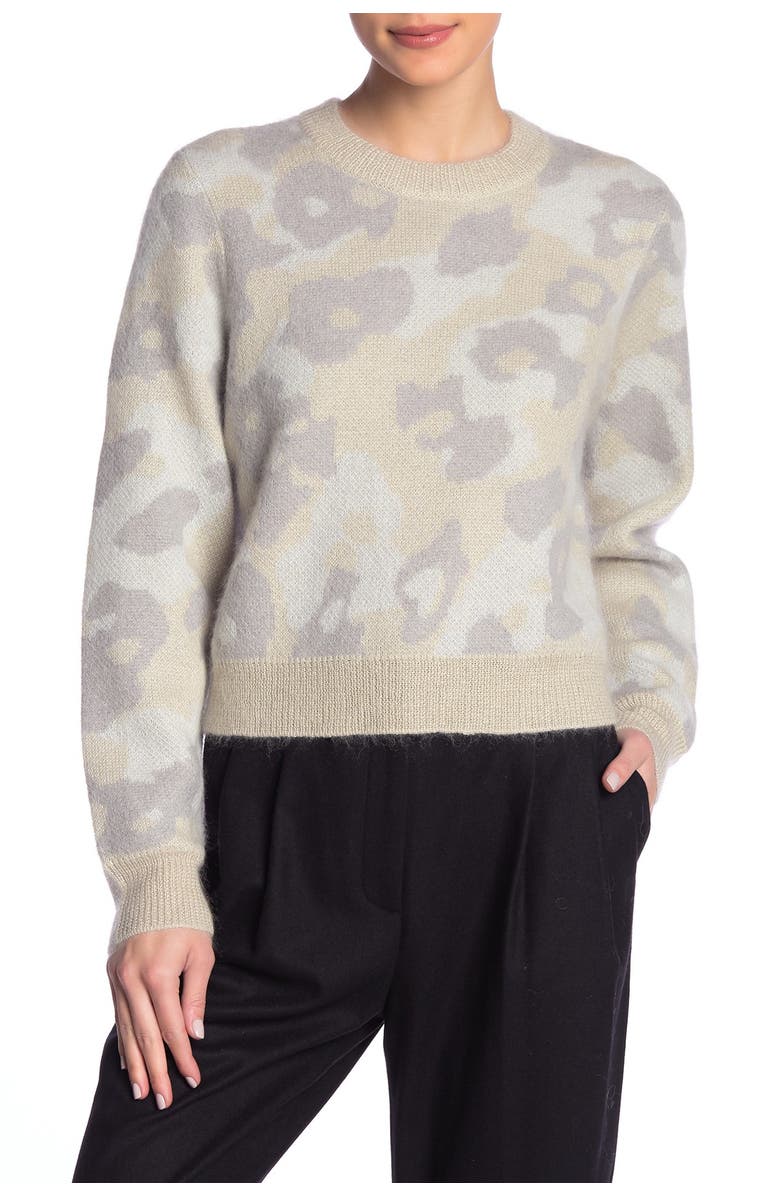 rag & bone Leopard Spot Sweater, Main, color,