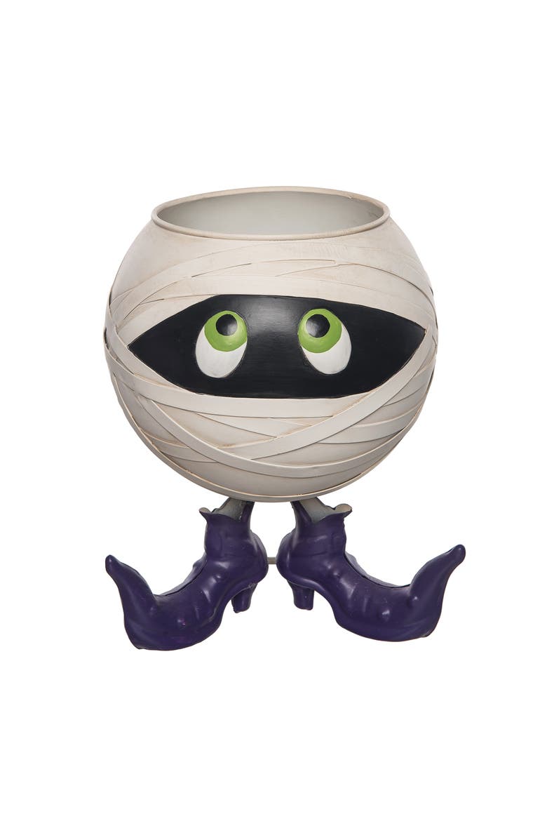 Mummy Candy Bowl, Main, color, White