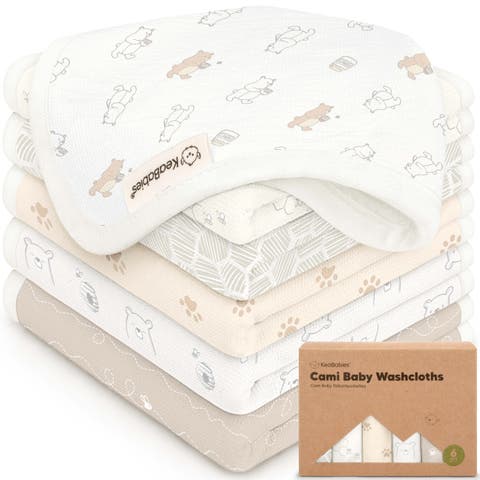 6-Pack Cami Baby Washcloths