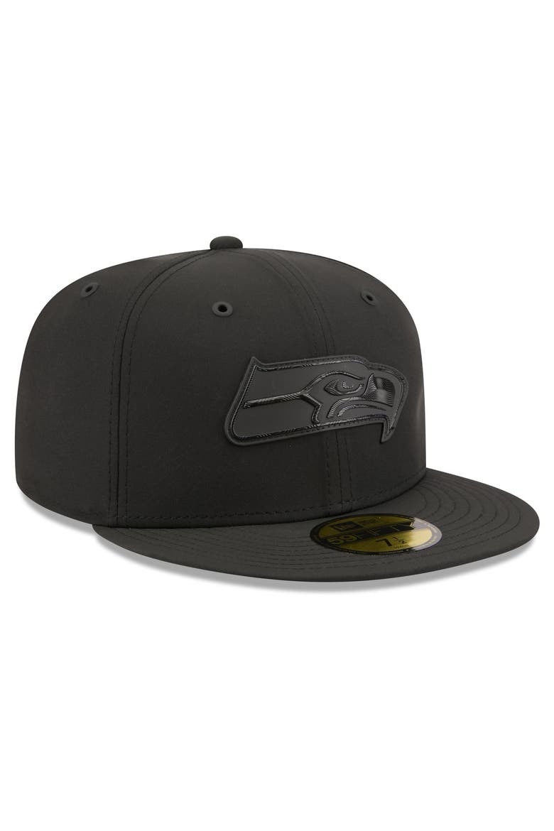 Men's New Era Black Seattle Seahawks 2026 Sideline 59FIFTY Fitted Hat, Alternate, color, Black