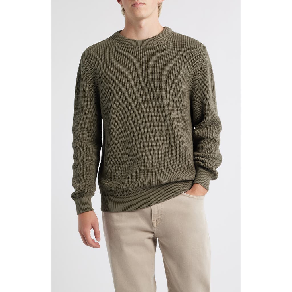 Alex Crane Bay Organic Cotton Sweater In Gold