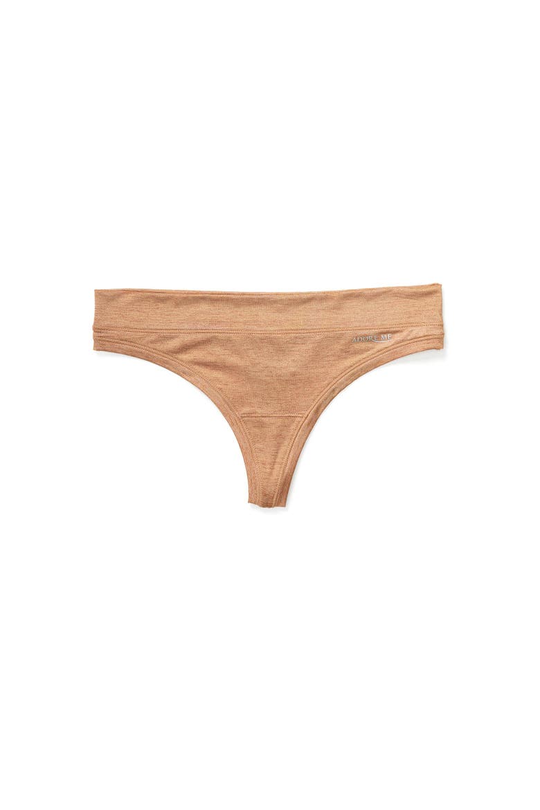 Ashling Thong Panties, Alternate, color, Medium beige