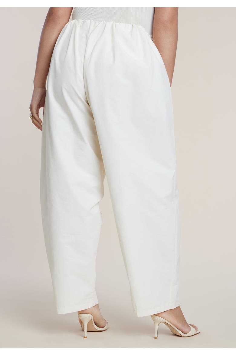 Cotton Blend Straight Leg Pant, Alternate, color, PAPYRUS