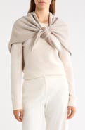 rag & bone Kristie Reversible Wool Triangle Shawl