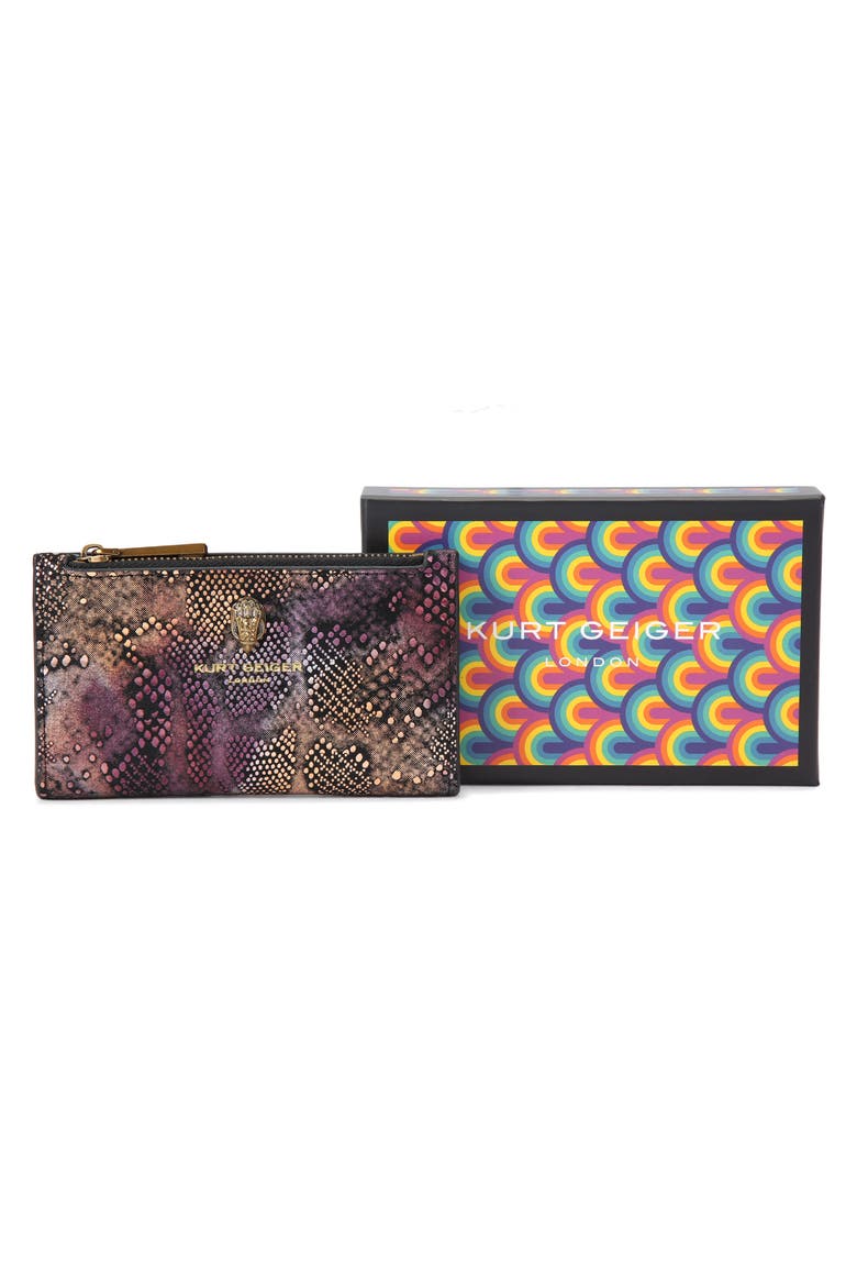 Shoreditch Leather Bifold Wallet, Alternate, color, METAL COMB