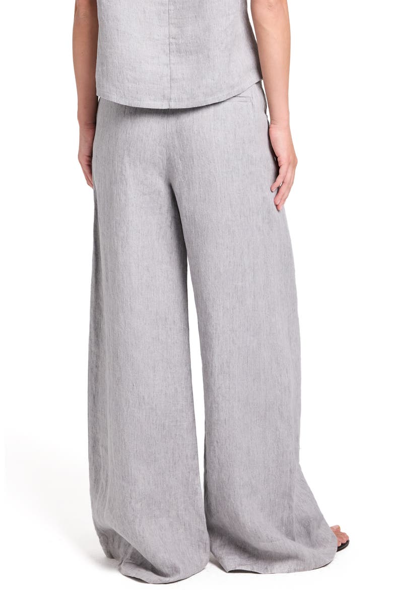 Dillon Wide Leg Pants, Alternate, color, LIGHT HEATHER GREY