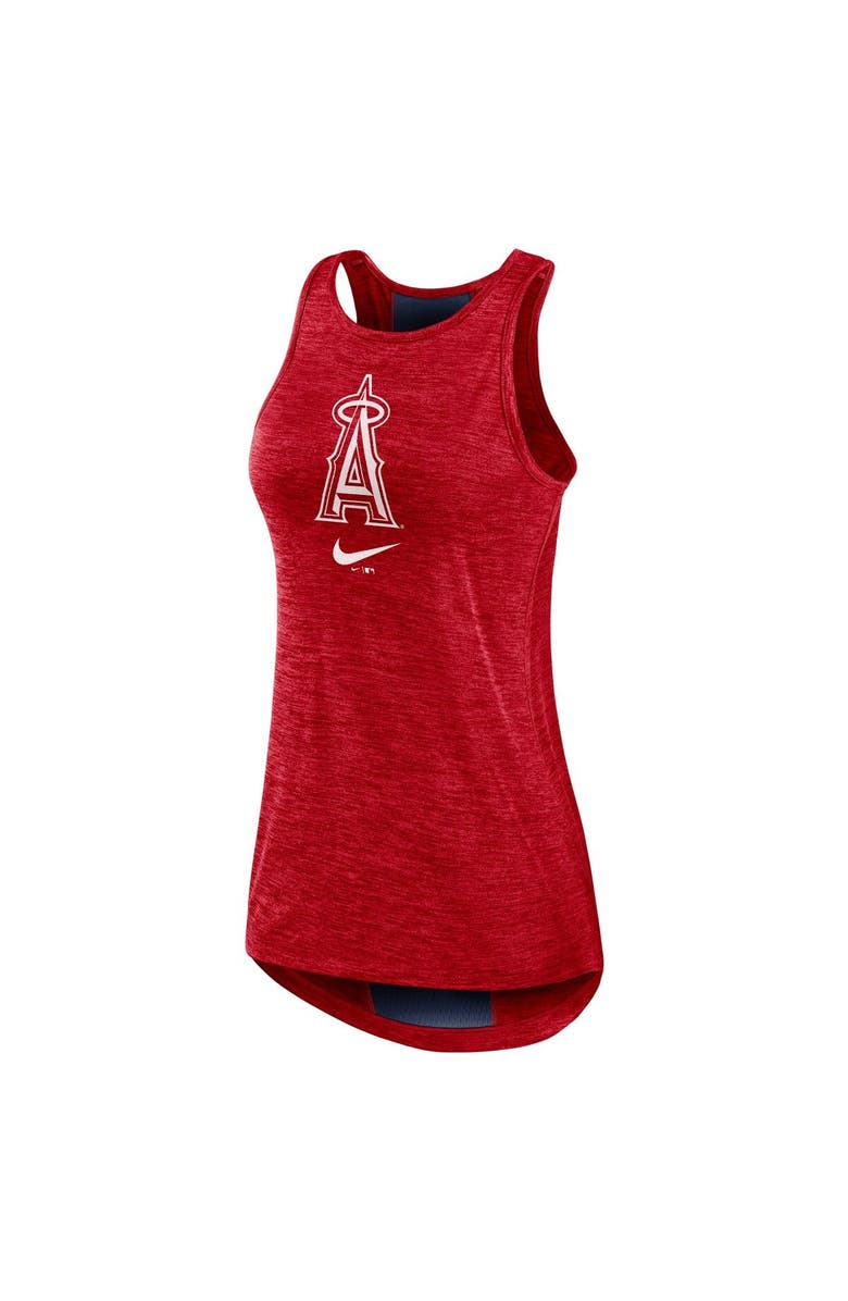 Nike Women's Nike Red Los Angeles Angels Right Mix High Neck Tank Top, Alternate, color, 