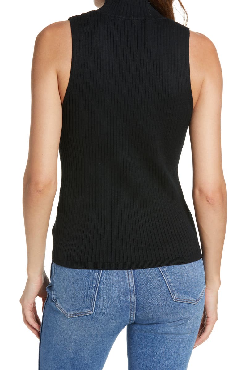 Madewell Pearson Mock-Neck Sweater Tank, Alternate, color,
