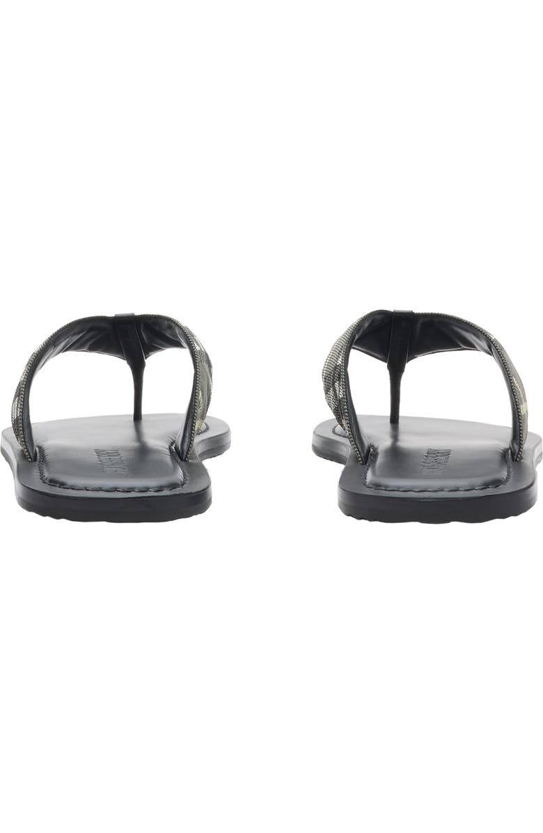 Burberry Check Pavilion Sandals, Alternate, color, Thicket Green