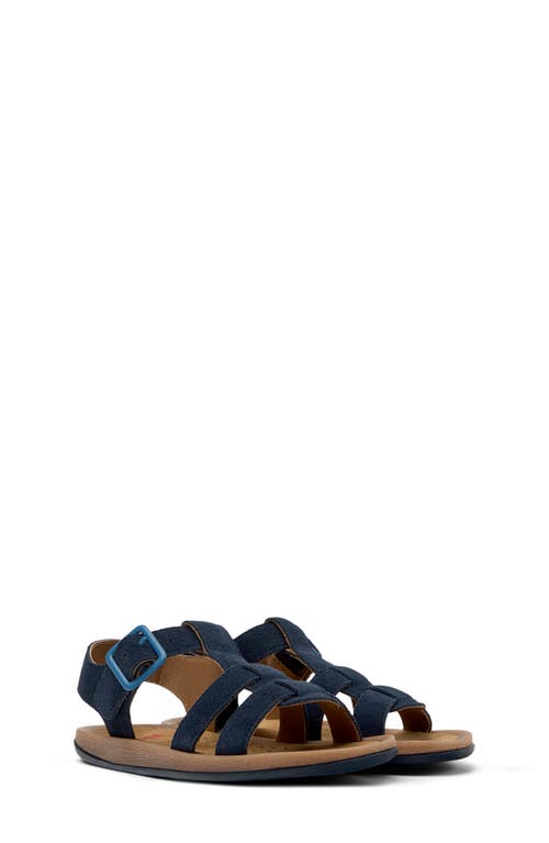 Camper Kids' Bicho Sandal In Navy