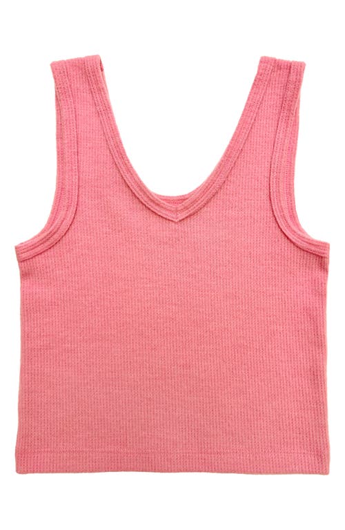 Suzette Collection Kids' Supersoft Waffle Tank in Bubble Gum  product