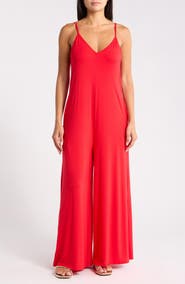 WEST K V-Neck Strappy Jumpsuit