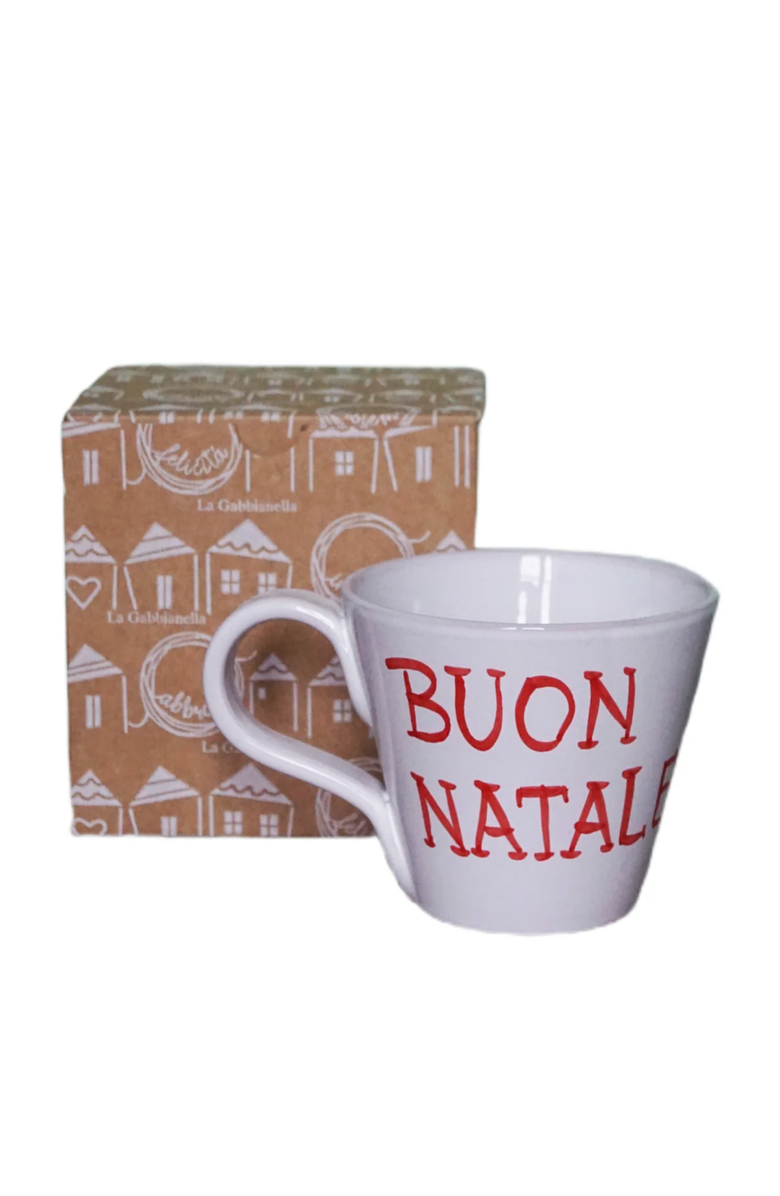 LA GABBIANELLA Buon Natale - Mug, Alternate, color, White