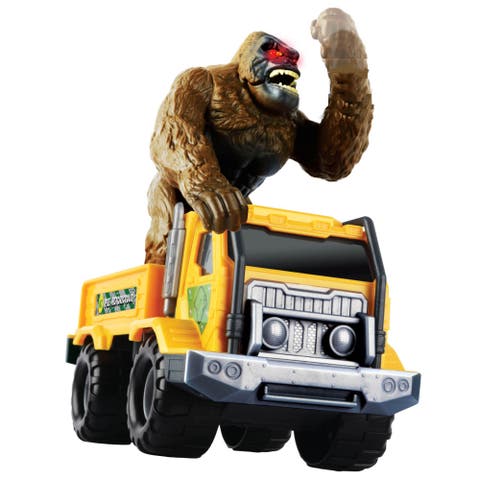 Children's Play Truck & Gorilla Figurine