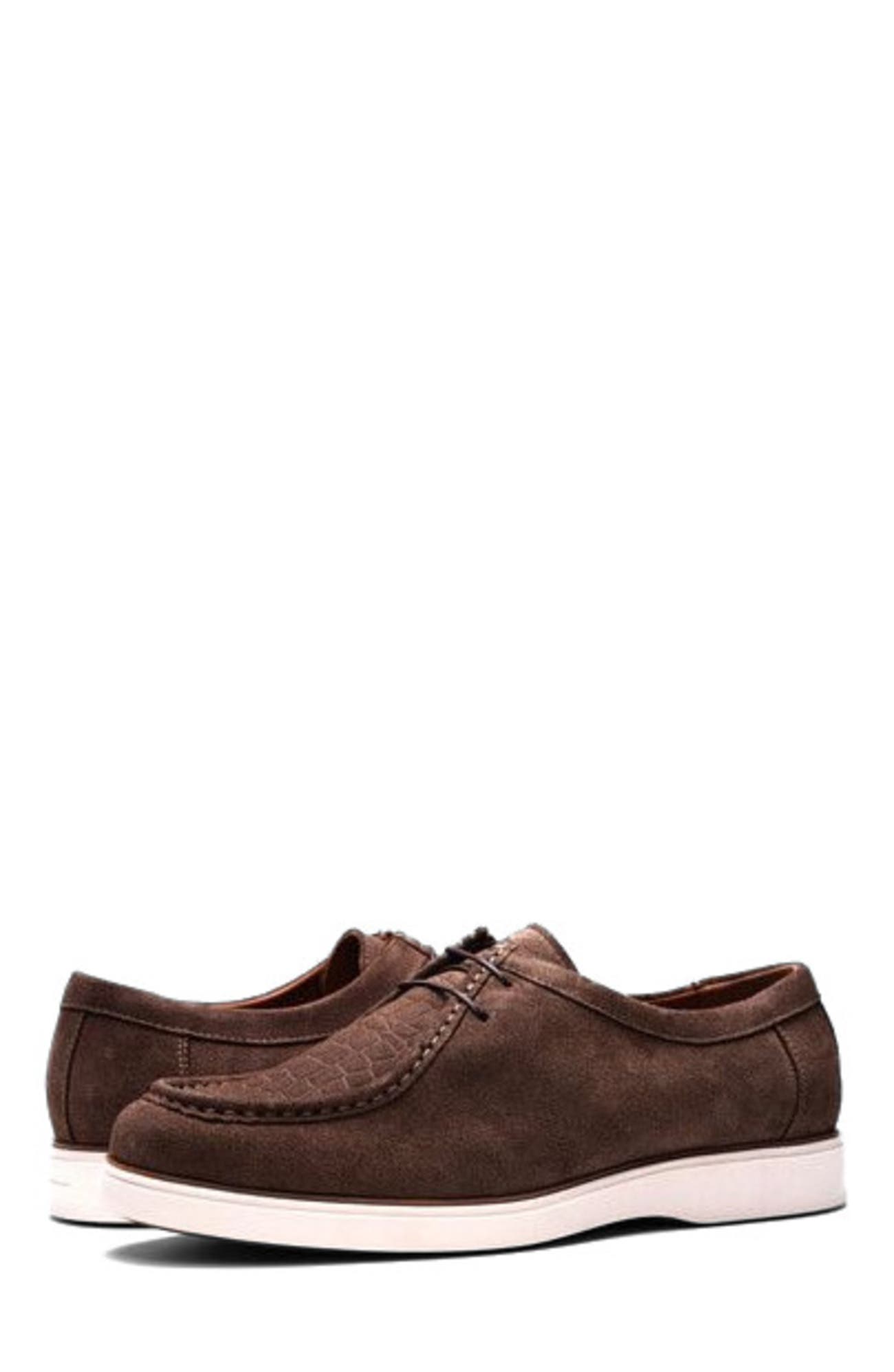 CARLOS SANTANA Morrison Moc Shoe, Alternate, color, Saloon Brown Suede