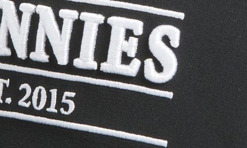 Swannies Charlie Cotton Baseball Cap In Black