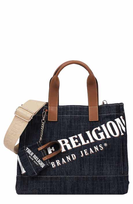 Medium Logo Denim Tote