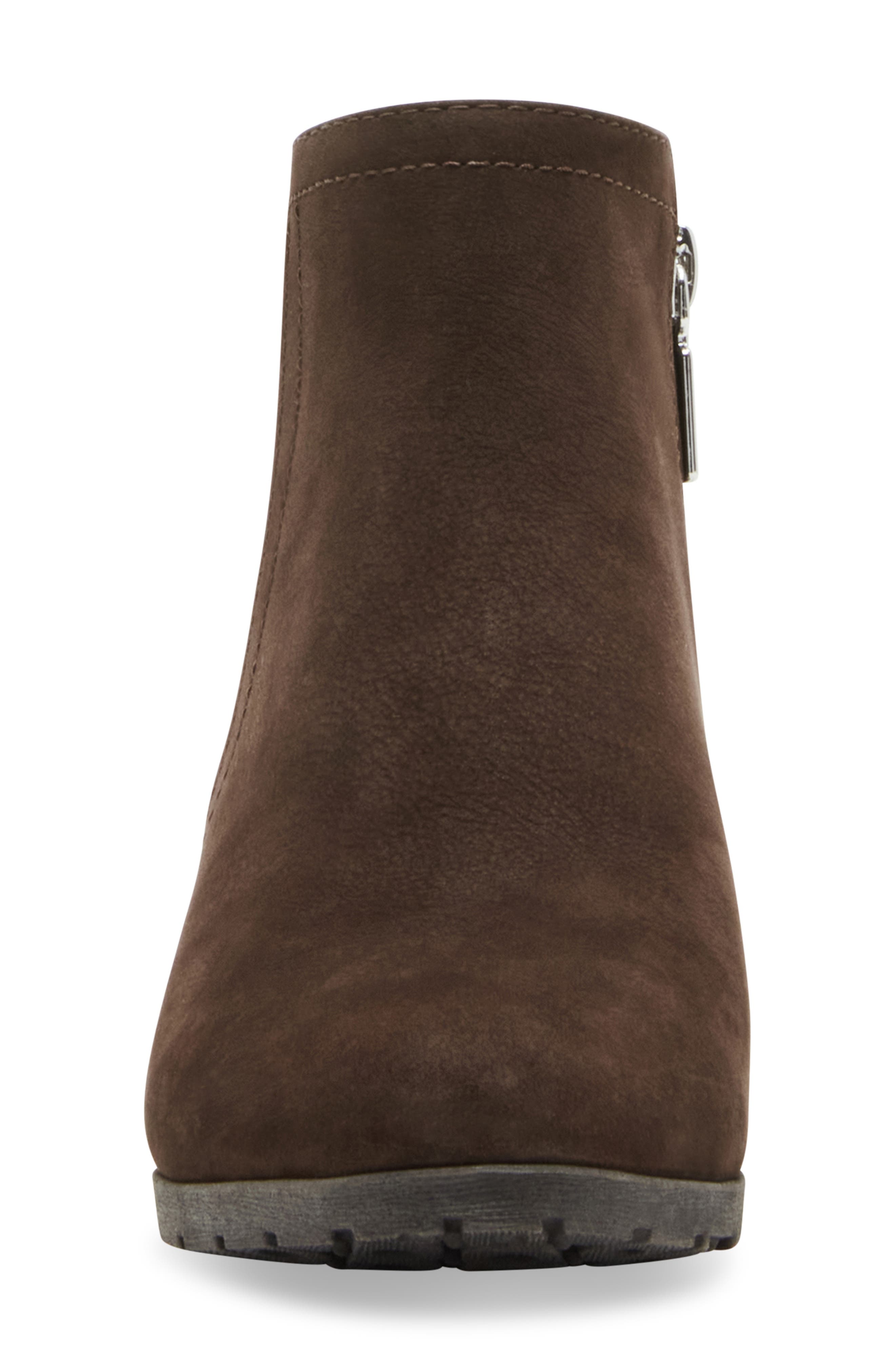 Blondo Valli Waterproof Suede Bootie, Alternate, color, Java Nubuck