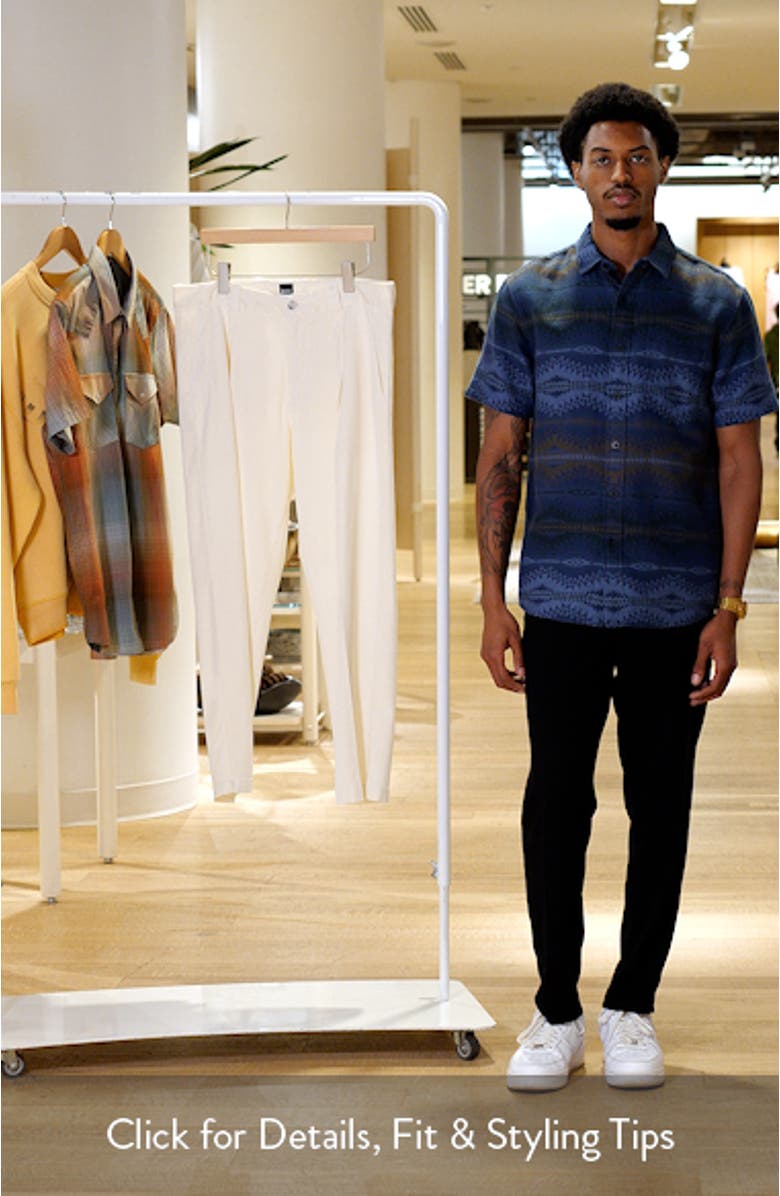 Perin Pleated Straight Leg Dress Pants, sales video thumbnail