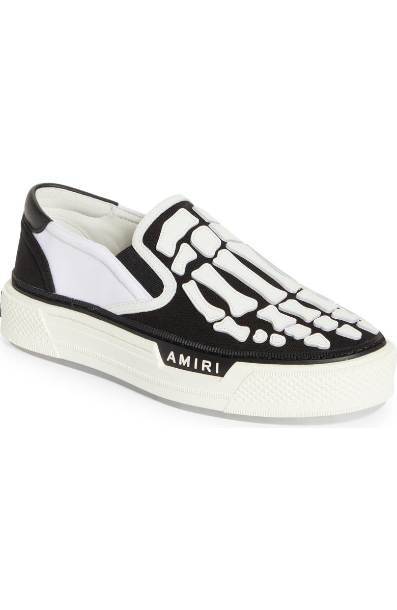 AMIRI Skeleton Slip-On Sneaker, Main, color,