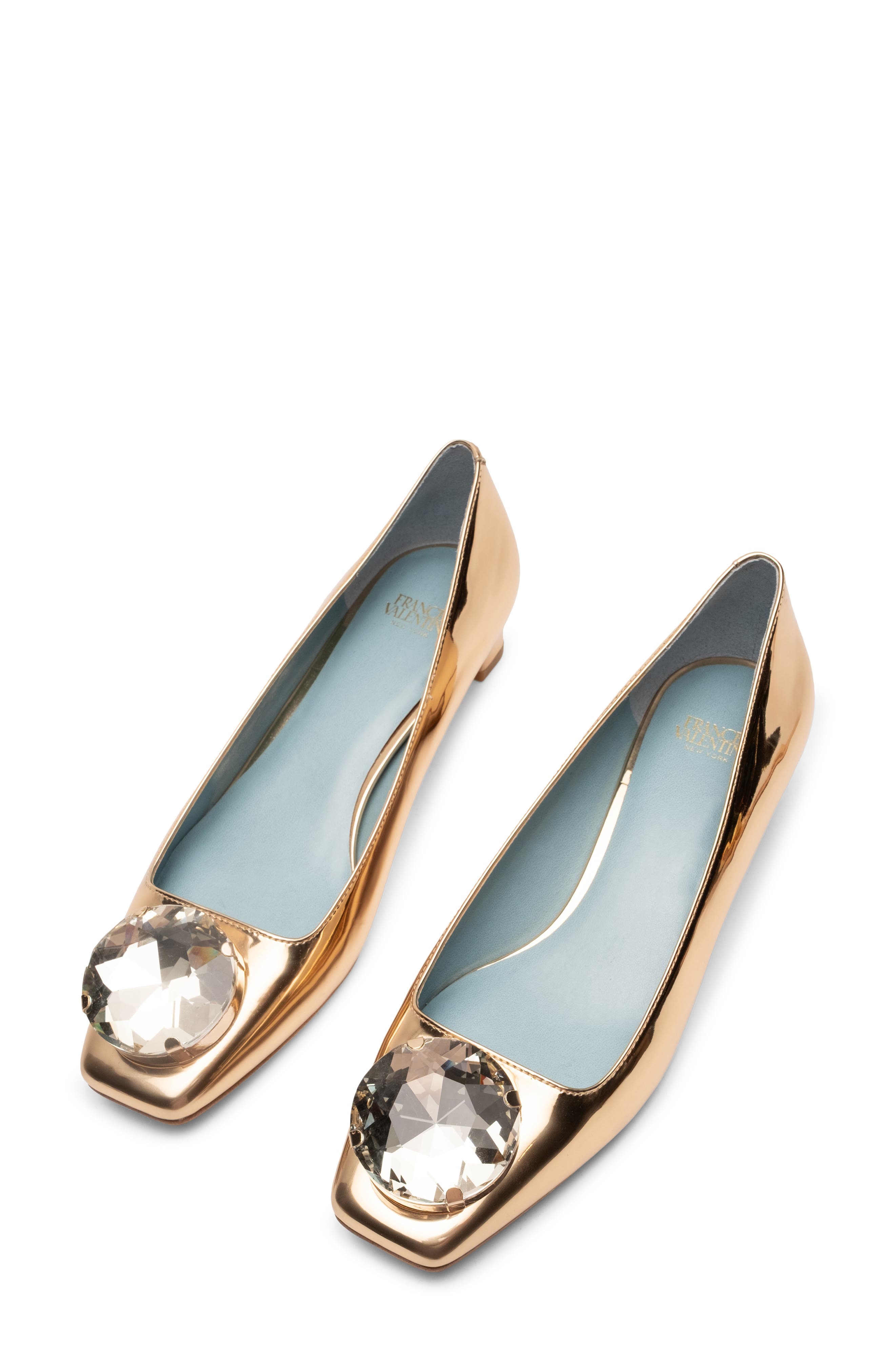 Mary Square Toe Pump, Alternate, color, GOLD
