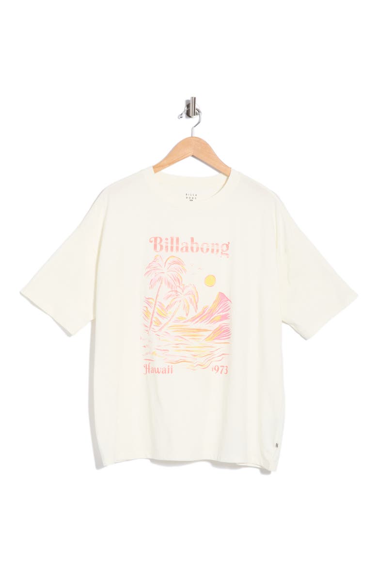 Sunrise Oversized Graphic T-Shirt, Alternate, color, NATURAL