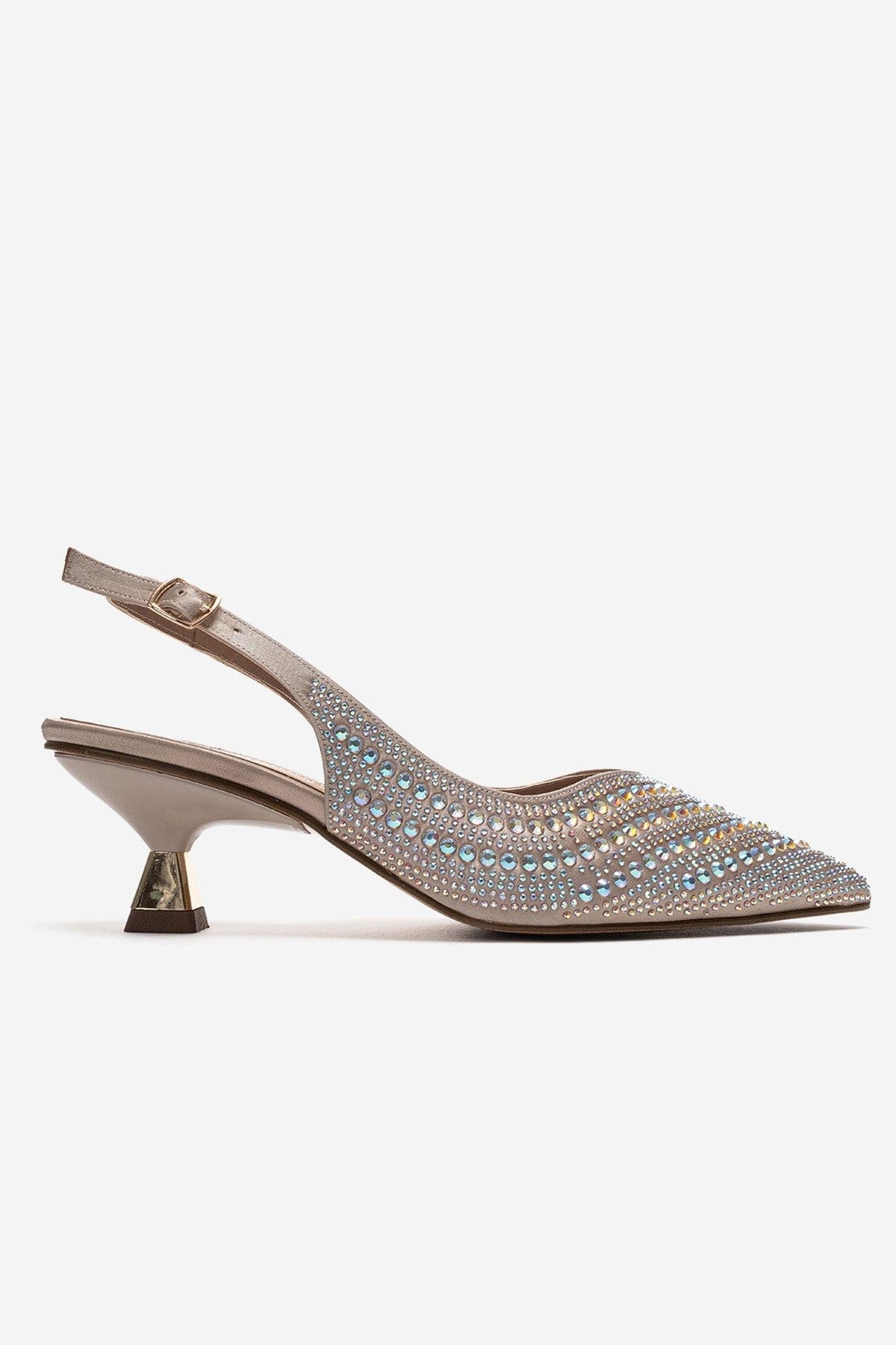 Royale Embellished Kitten Heel Pump, Alternate, color, Beige