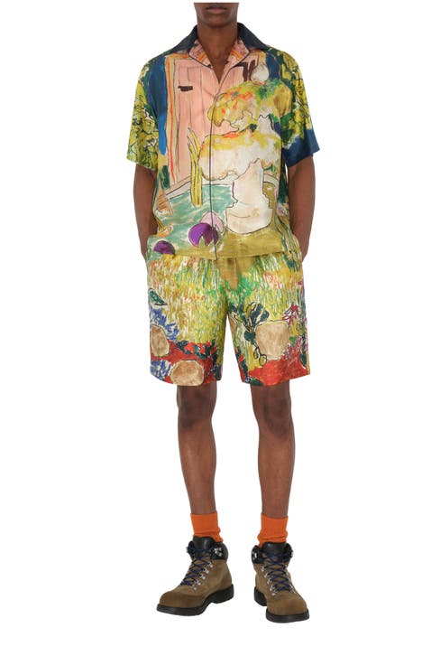 Highgrove Fountain Silk Shirt