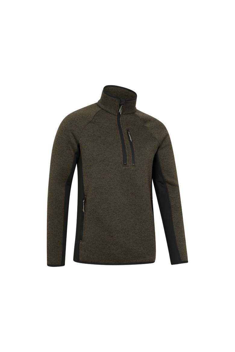 Treston Fleece Top, Alternate, color, Khaki Green