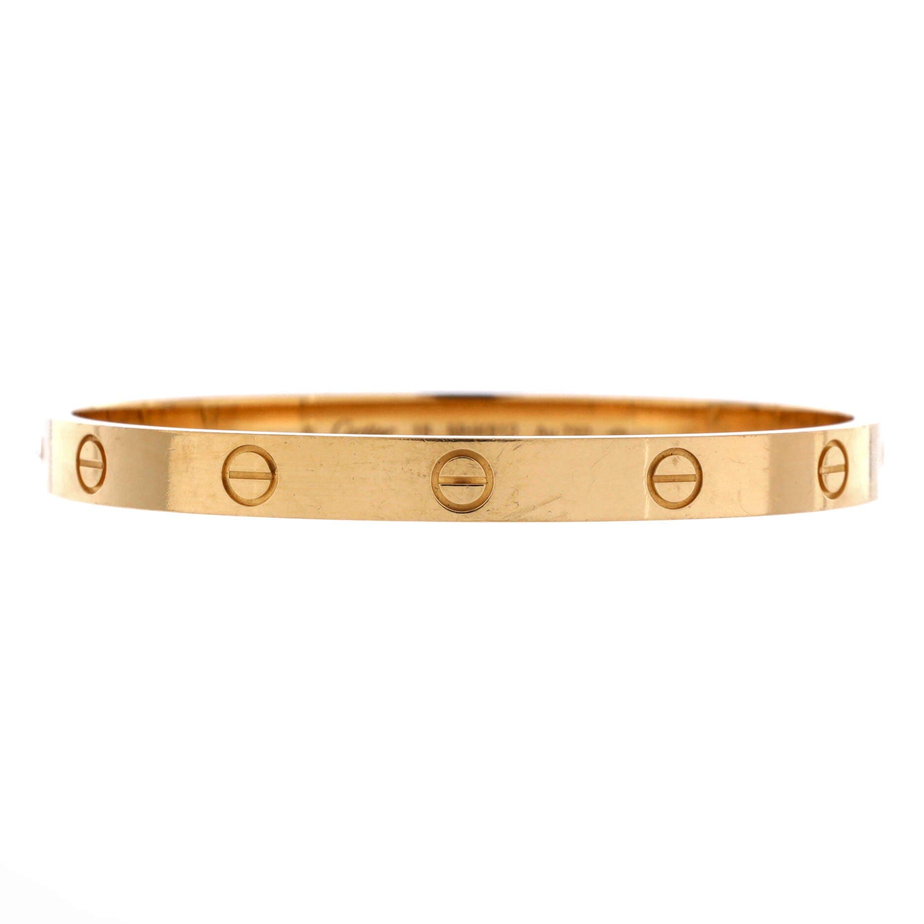 Love Bracelet 18K Yellow Gold, Main, color, Metallic Gold