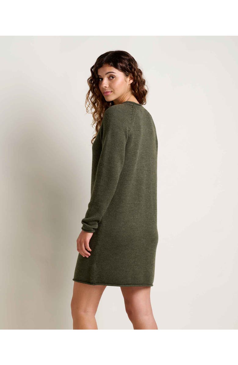 Toad & Co Alpineglo Sweater Dress, Alternate, color, Olive