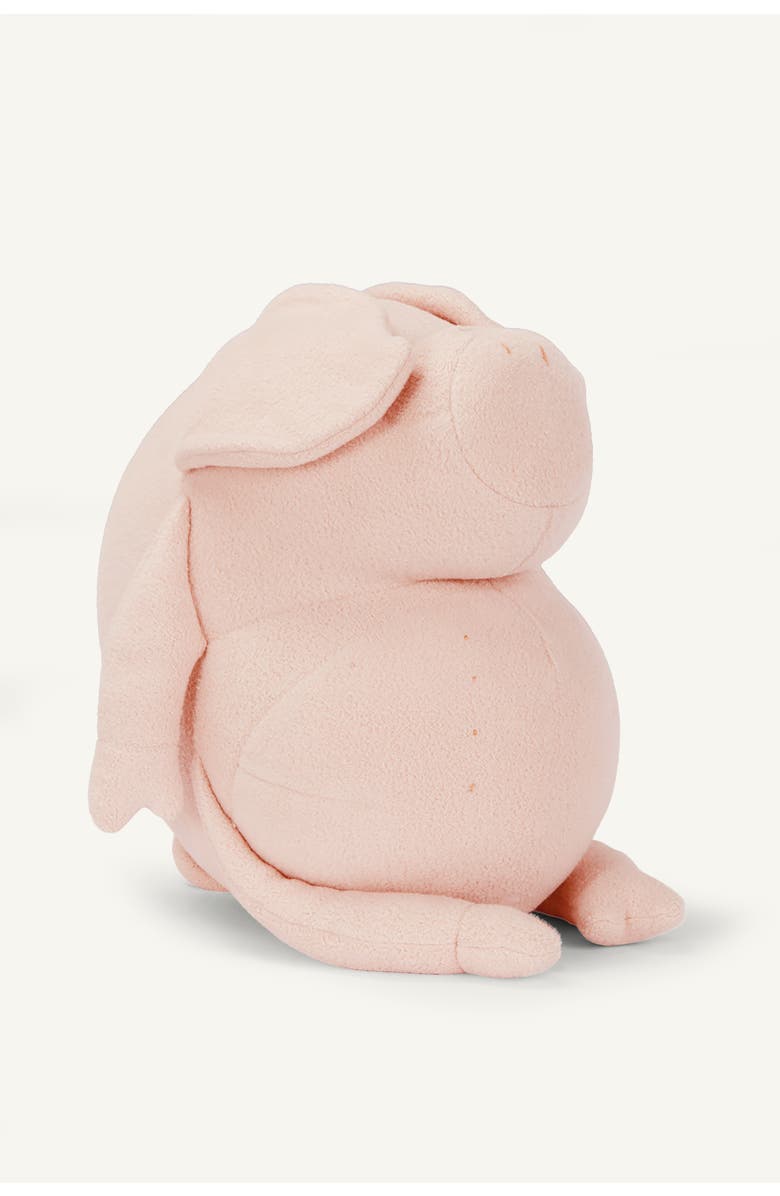 ADADA Helmut the Pig the stuffed animal beige rose, Alternate, color, Pink