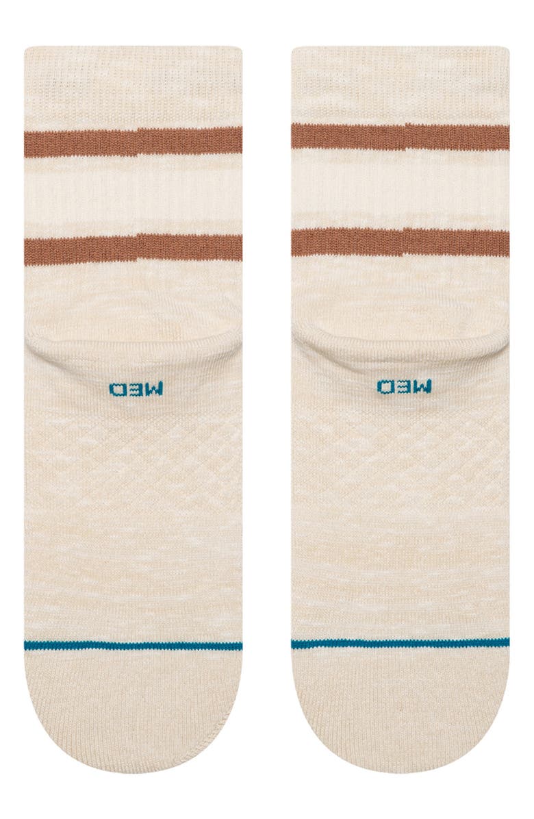 Stance Boyd Quarter Socks, Alternate, color, Cream
