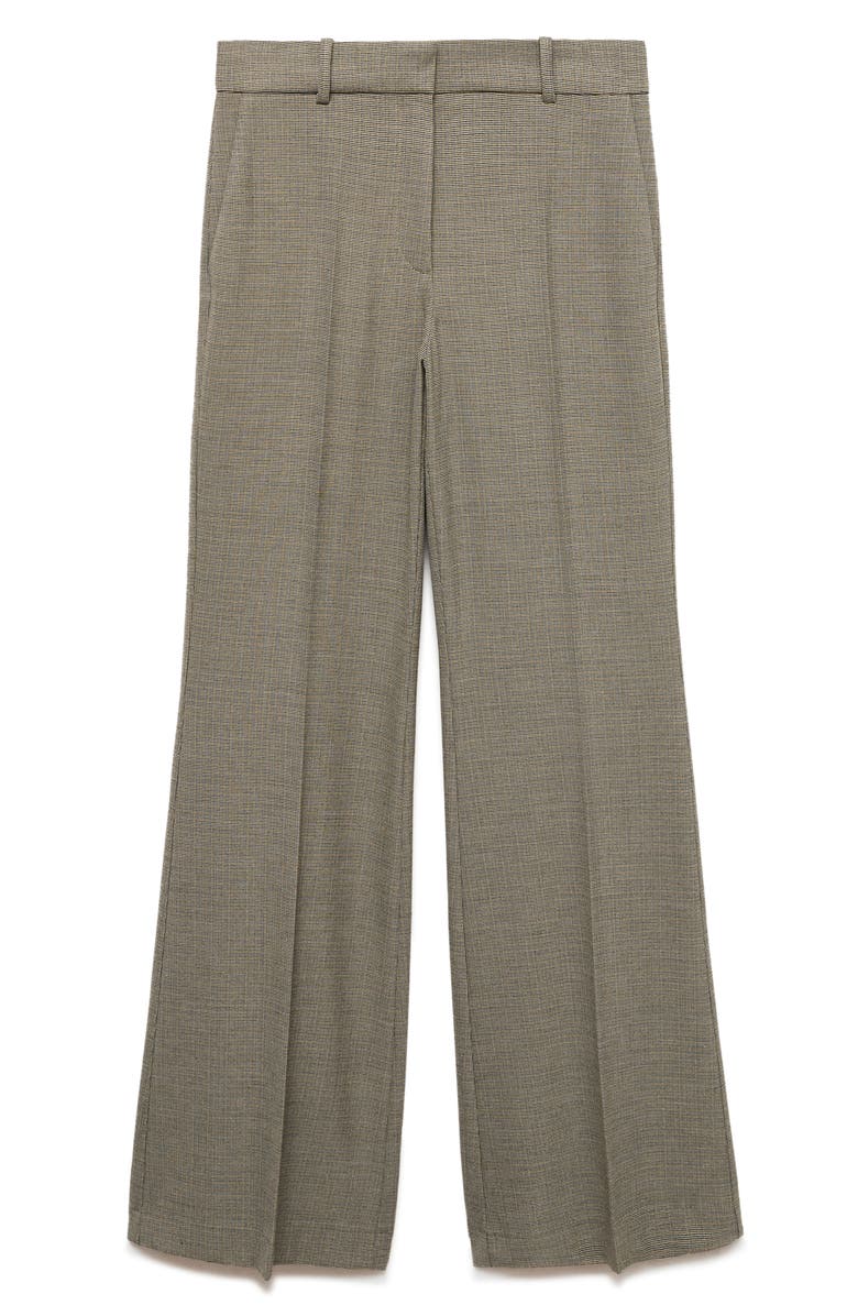 MANGO Liam Wide Leg Pants, Alternate, color, Khaki Green