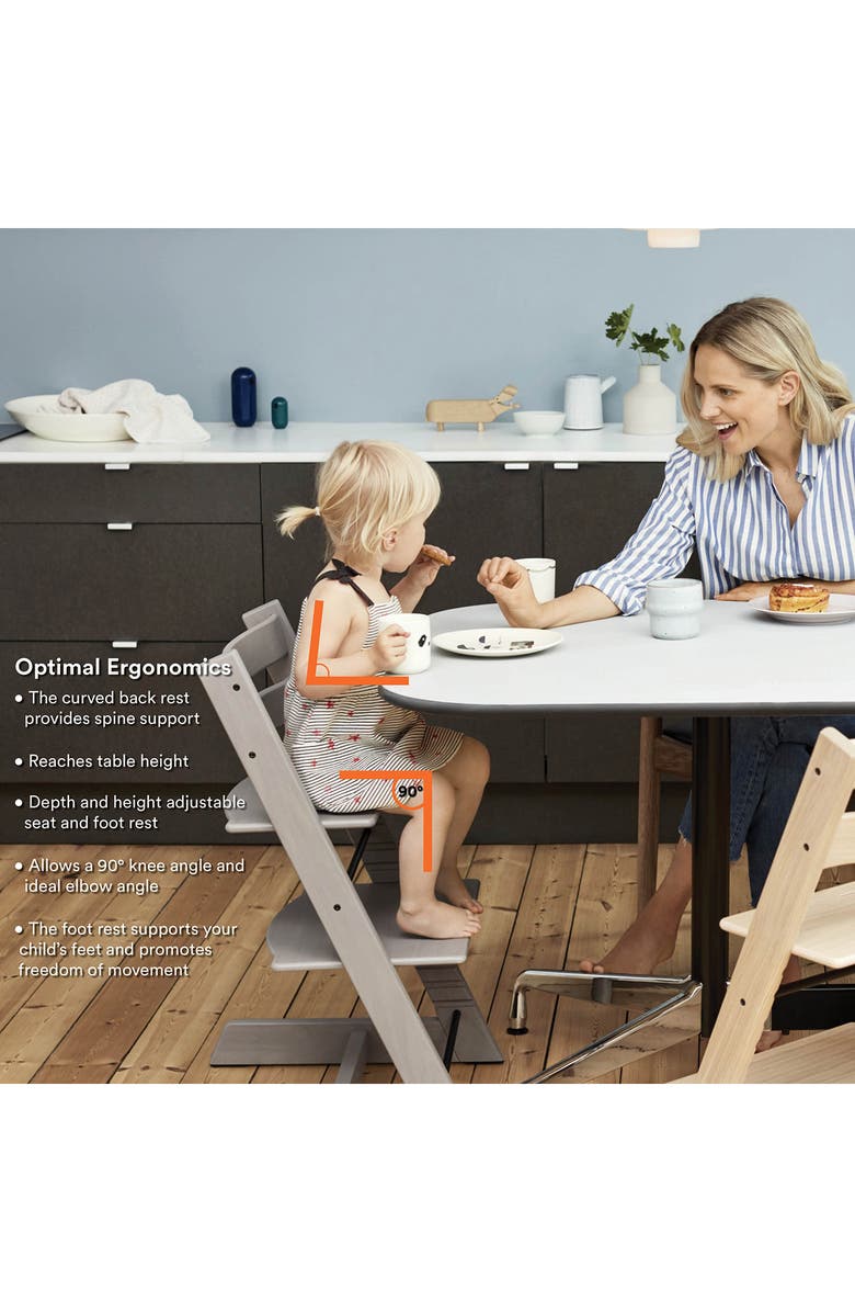 Stokke Tripp Trapp<sup>®</sup> 50th Anniversary Ash Chair, Alternate, color, 