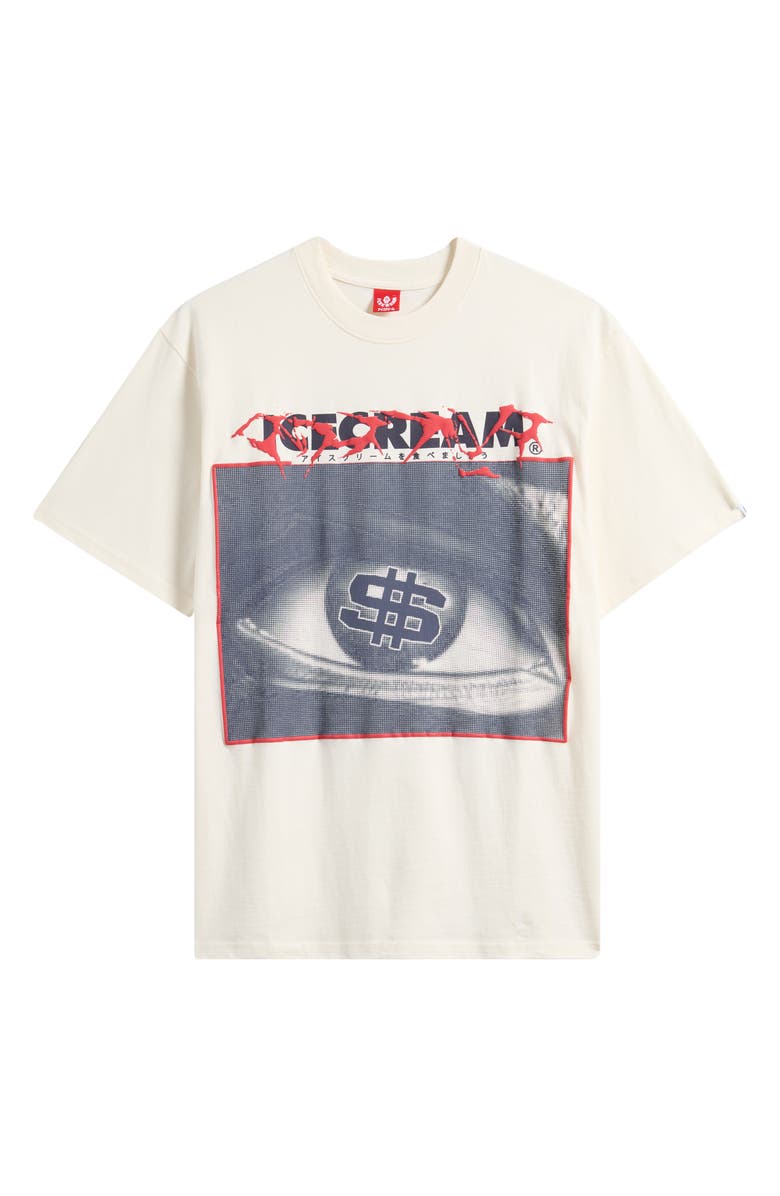 ICECREAM Eyescream Cotton Graphic T-Shirt, Alternate, color, Whisper White