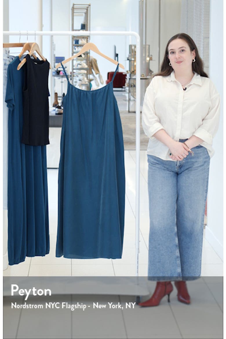 Cami Silk Maxi Dress video