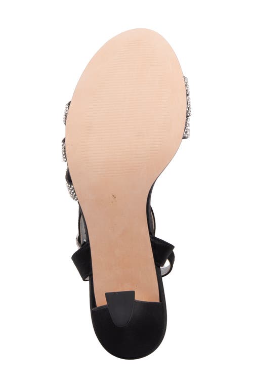 David Tate Trio Evening Sandal In Black