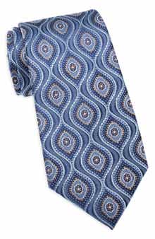 Duchamp Geometric Silk Tie